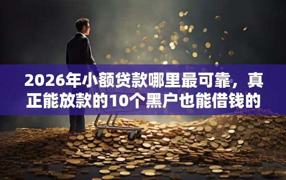2026年小额贷款哪里最可靠，真正能放款的10个黑户也能借钱的平台推荐