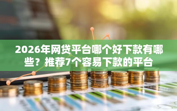 2026年网贷平台哪个好下款有哪些？推荐7个容易下款的平台