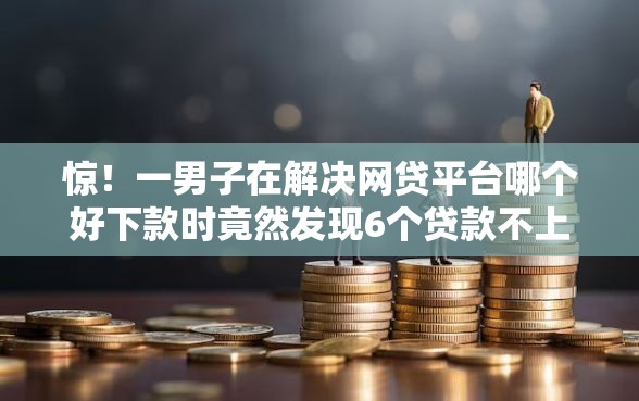 惊！一男子在解决网贷平台哪个好下款时竟然发现6个贷款不上诚信平台的口子，事后分享了出来