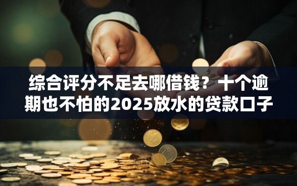 综合评分不足去哪借钱？十个逾期也不怕的2025放水的贷款口子