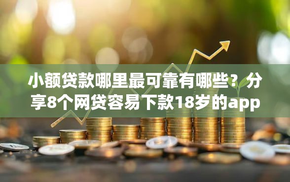 小额贷款哪里最可靠有哪些？分享8个网贷容易下款18岁的app