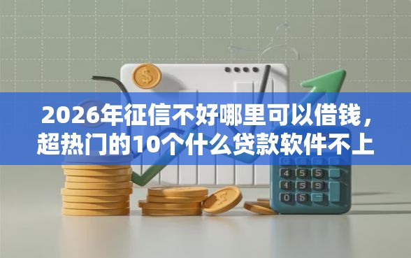 2026年征信不好哪里可以借钱，超热门的10个什么贷款软件不上征信不用还推荐