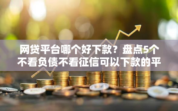 网贷平台哪个好下款？盘点5个不看负债不看征信可以下款的平台给你参考