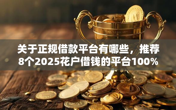 关于正规借款平台有哪些，推荐8个2025花户借钱的平台100%能借到给你