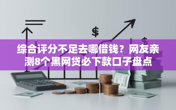 综合评分不足去哪借钱？网友亲测8个黑网贷必下款口子盘点