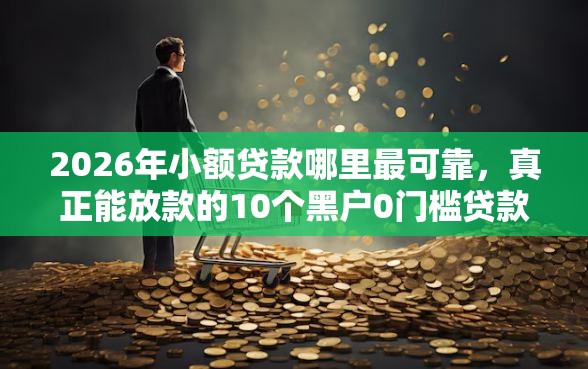 2026年小额贷款哪里最可靠，真正能放款的10个黑户0门槛贷款软件推荐