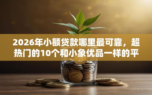 2026年小额贷款哪里最可靠，超热门的10个和小象优品一样的平台推荐