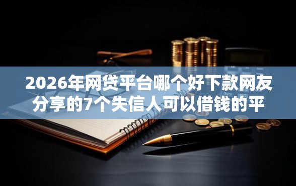 2026年网贷平台哪个好下款网友分享的7个失信人可以借钱的平台我觉得不错！