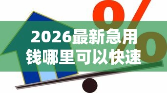 2026最新急用钱哪里可以快速借到，总结十个贷款最容易通过的平台！