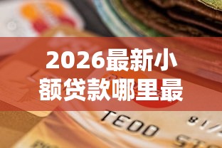 2026最新小额贷款哪里最可靠（支持微信），8个逾期必下款的平台无私分享