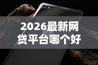 2026最新网贷平台哪个好下款（支持微信），8个有没有不看征信的平台借钱无私分享