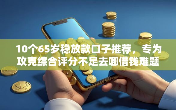 10个65岁稳放款口子推荐，专为攻克综合评分不足去哪借钱难题