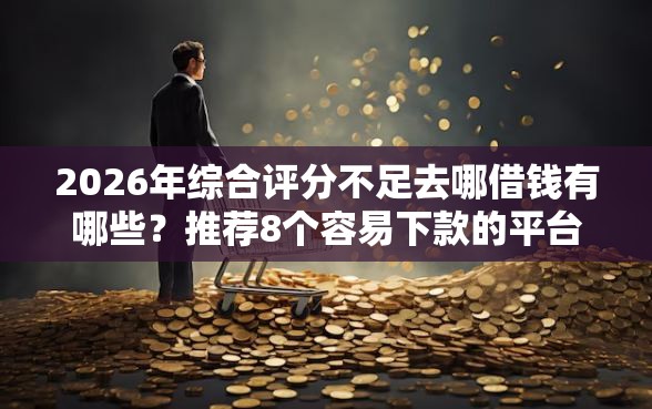 2026年综合评分不足去哪借钱有哪些？推荐8个容易下款的平台
