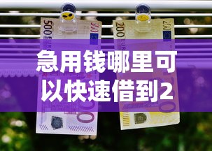急用钱哪里可以快速借到2000元无门槛本月借款平台力荐！分享小额网贷口子2000元无门槛借款