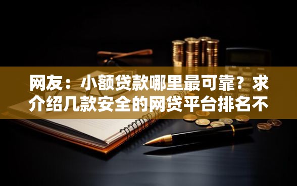 网友：小额贷款哪里最可靠？求介绍几款安全的网贷平台排名不分先后