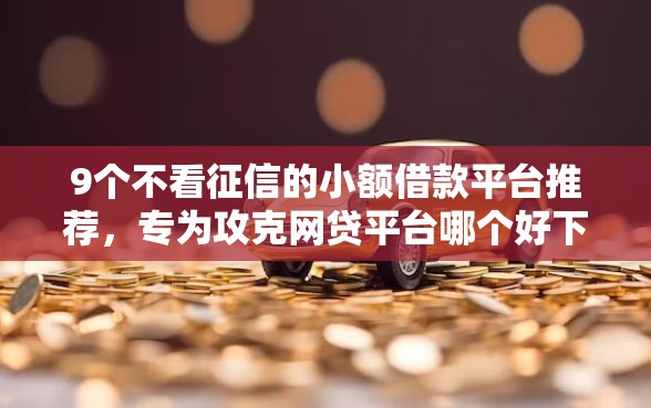 9个不看征信的小额借款平台推荐，专为攻克网贷平台哪个好下款难题