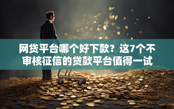网贷平台哪个好下款？这7个不审核征信的贷款平台值得一试