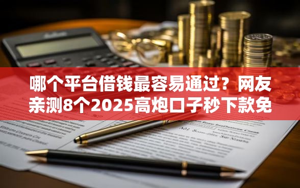 哪个平台借钱最容易通过？网友亲测8个2025高炮口子秒下款免审核盘点