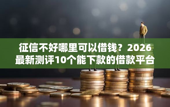 征信不好哪里可以借钱？2026最新测评10个能下款的借款平台2025