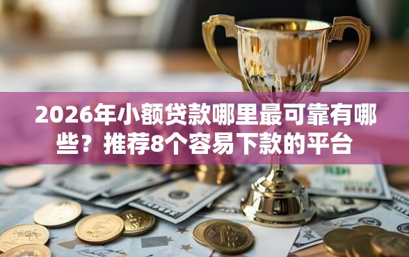 2026年小额贷款哪里最可靠有哪些？推荐8个容易下款的平台
