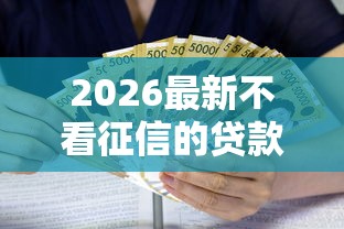 2026最新不看征信的贷款平台，总结十个14天借款小额口子！