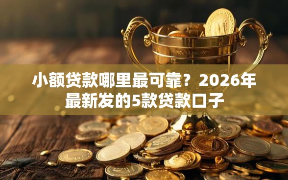 小额贷款哪里最可靠？2026年最新发的5款贷款口子