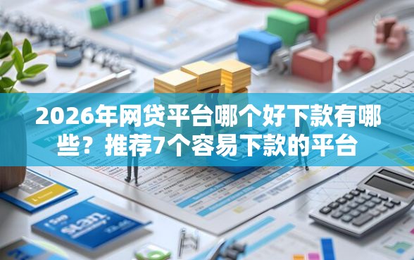 2026年网贷平台哪个好下款有哪些？推荐7个容易下款的平台