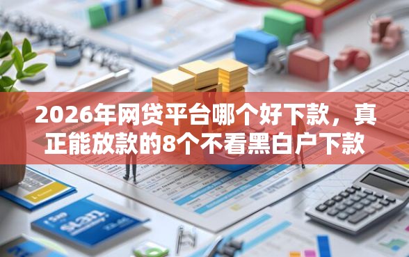 2026年网贷平台哪个好下款，真正能放款的8个不看黑白户下款的网贷推荐