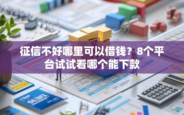 征信不好哪里可以借钱?8个平台试试看哪个能下款 征信不好哪里可以借钱?8个平台试试看哪个能下款