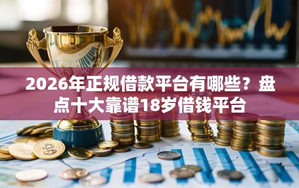 2026年正规借款平台有哪些？盘点十大靠谱18岁借钱平台