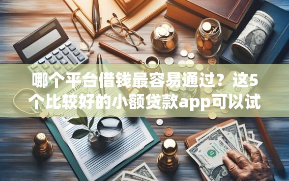 哪个平台借钱最容易通过？这5个比较好的小额贷款app可以试试