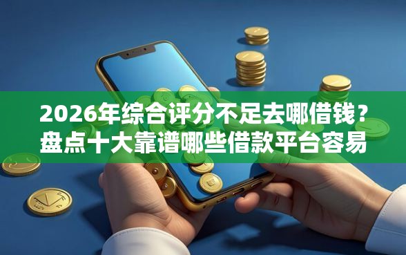 2026年综合评分不足去哪借钱？盘点十大靠谱哪些借款平台容易借到钱