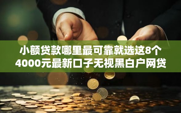 小额贷款哪里最可靠就选这8个4000元最新口子无视黑白户网贷