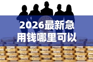 2026最新急用钱哪里可以快速借到，总结十个贷款不上诚信平台的口子！