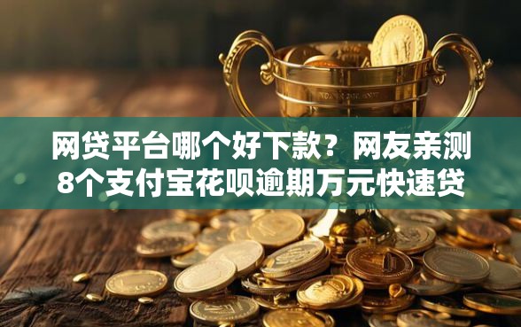 网贷平台哪个好下款？网友亲测8个支付宝花呗逾期万元快速贷款软件盘点