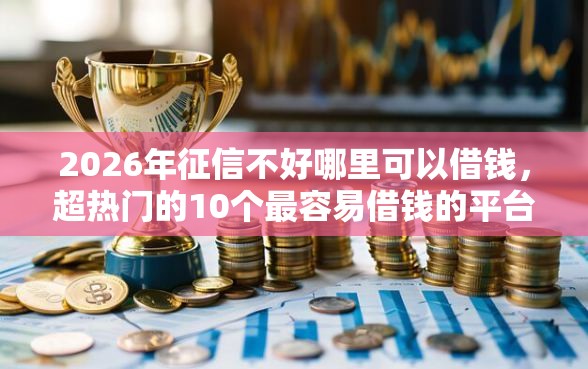 2026年征信不好哪里可以借钱，超热门的10个最容易借钱的平台推荐