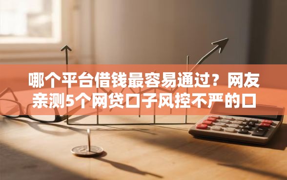 哪个平台借钱最容易通过？网友亲测5个网贷口子风控不严的口子盘点