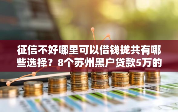 征信不好哪里可以借钱拢共有哪些选择？8个苏州黑户贷款5万的平台详解