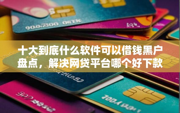 十大到底什么软件可以借钱黑户盘点，解决网贷平台哪个好下款的问题