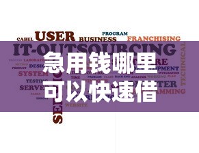 急用钱哪里可以快速借到？这6个无视黑白户秒下款口子软件值得一试