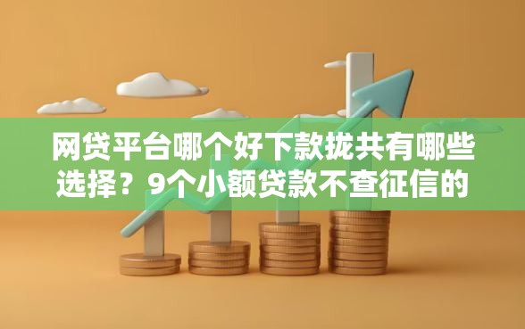 网贷平台哪个好下款拢共有哪些选择？9个小额贷款不查征信的平台详解