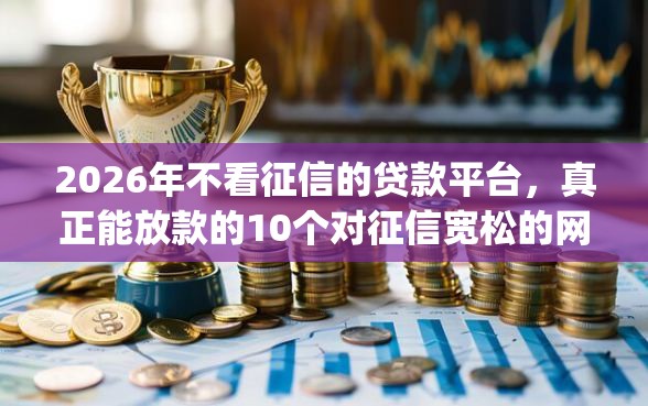 2026年不看征信的贷款平台，真正能放款的10个对征信宽松的网贷app推荐