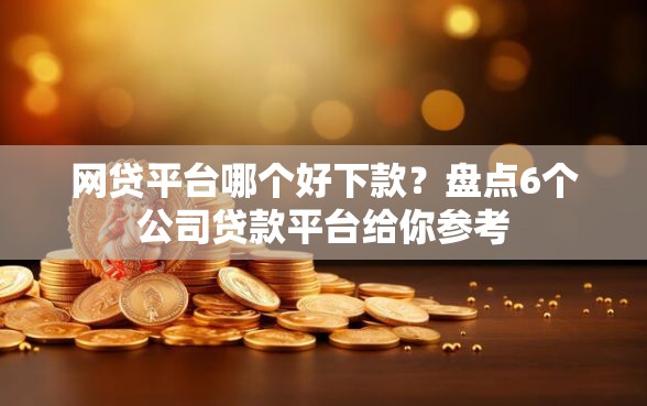 网贷平台哪个好下款？盘点6个公司贷款平台给你参考