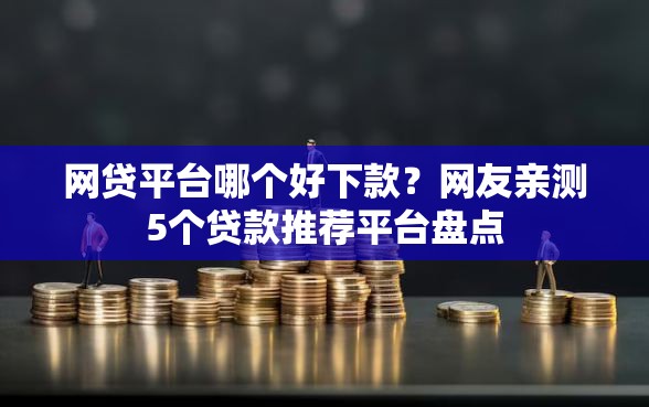 网贷平台哪个好下款？网友亲测5个贷款推荐平台盘点