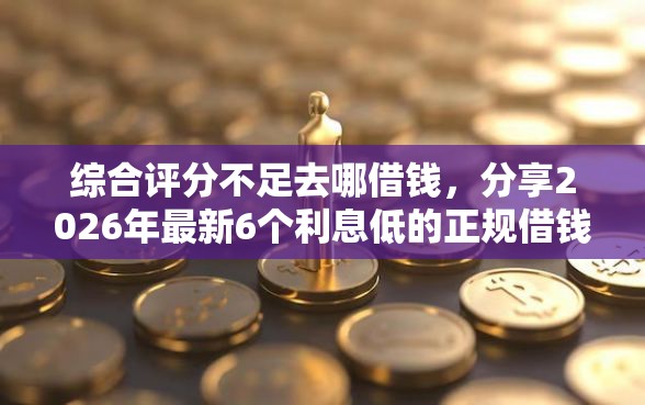 综合评分不足去哪借钱，分享2026年最新6个利息低的正规借钱平台