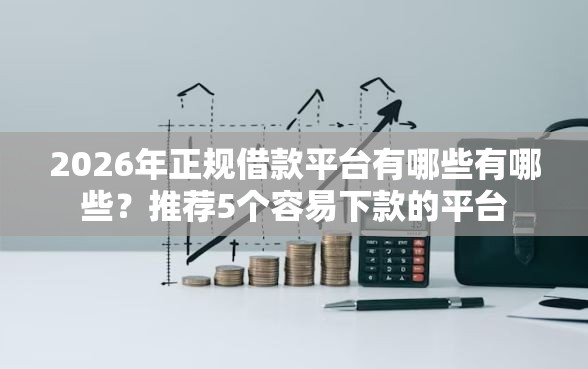 2026年正规借款平台有哪些有哪些？推荐5个容易下款的平台