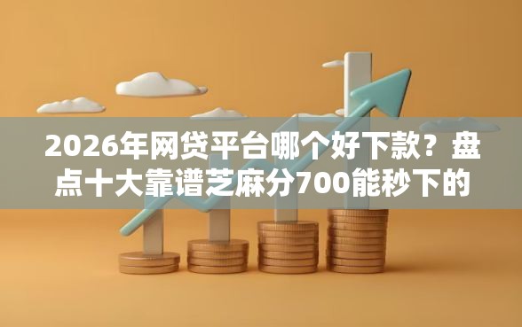 2026年网贷平台哪个好下款？盘点十大靠谱芝麻分700能秒下的软件