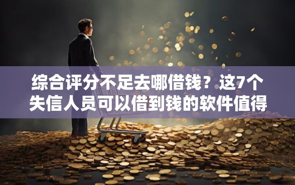 综合评分不足去哪借钱？这7个失信人员可以借到钱的软件值得一试