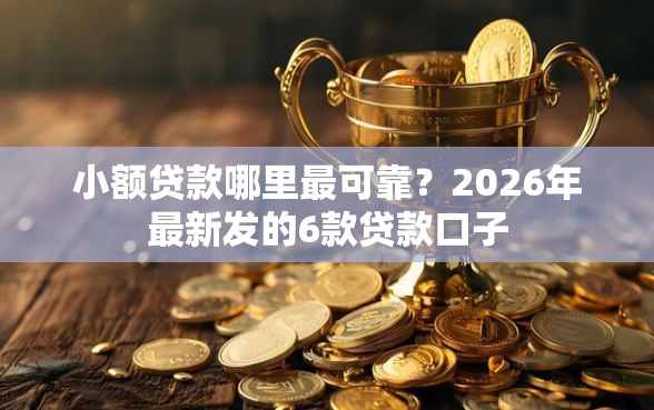 小额贷款哪里最可靠？2026年最新发的6款贷款口子