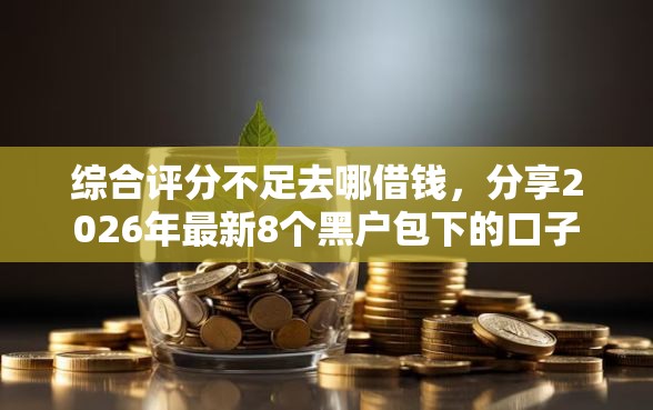综合评分不足去哪借钱，分享2026年最新8个黑户包下的口子